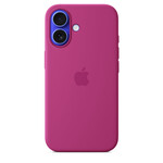 Apple® iPhone 16 Silicone Case with MagSafe - Fuchsia