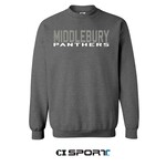 CI SPORT CHARCOAL HEATHER MIDDLEBURY PANTHERS CREW