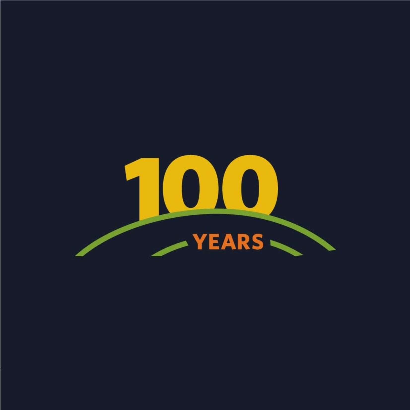 BLWC 100 YR TEE NAVY