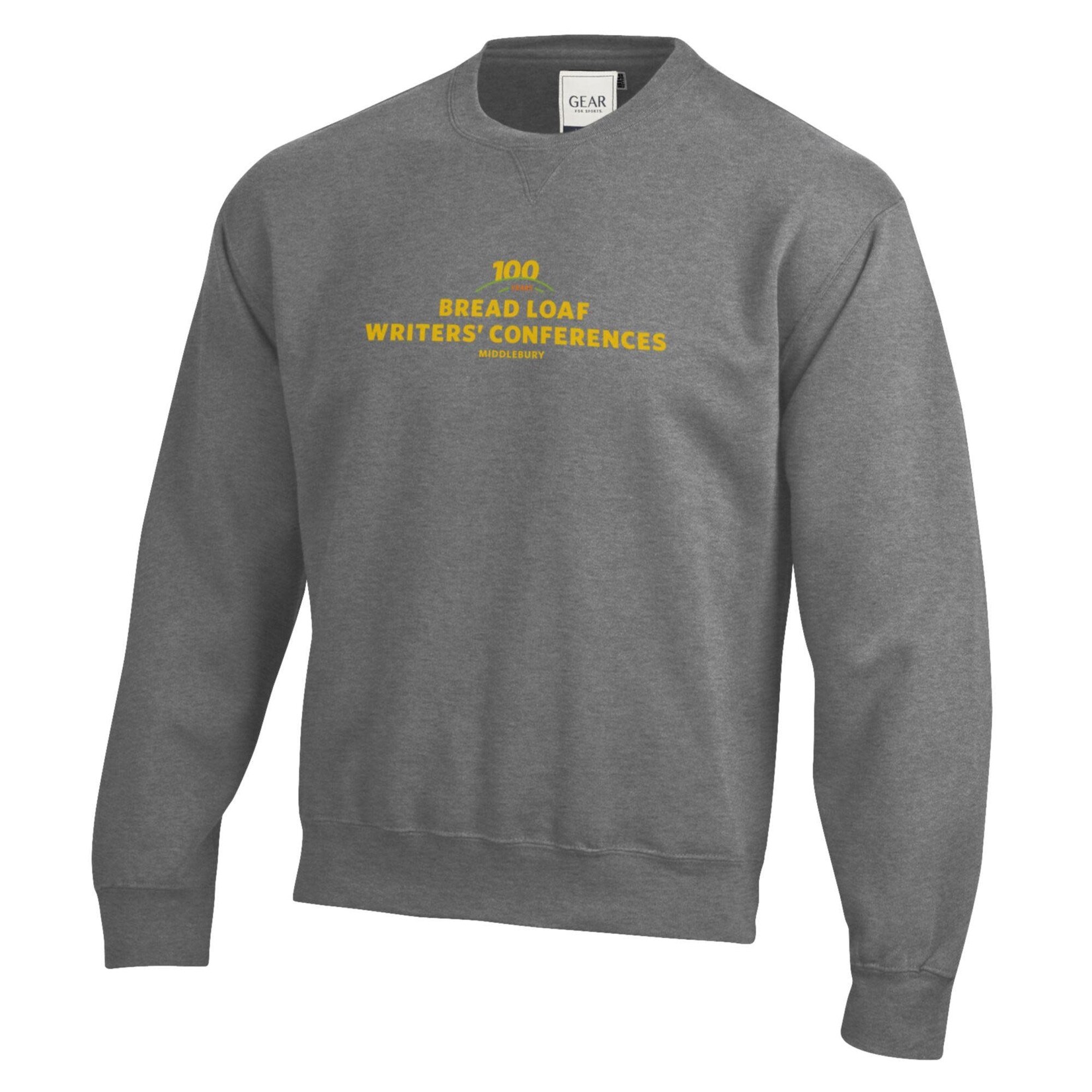 BLWC 100 YR CREW CHARCOAL HEATHER