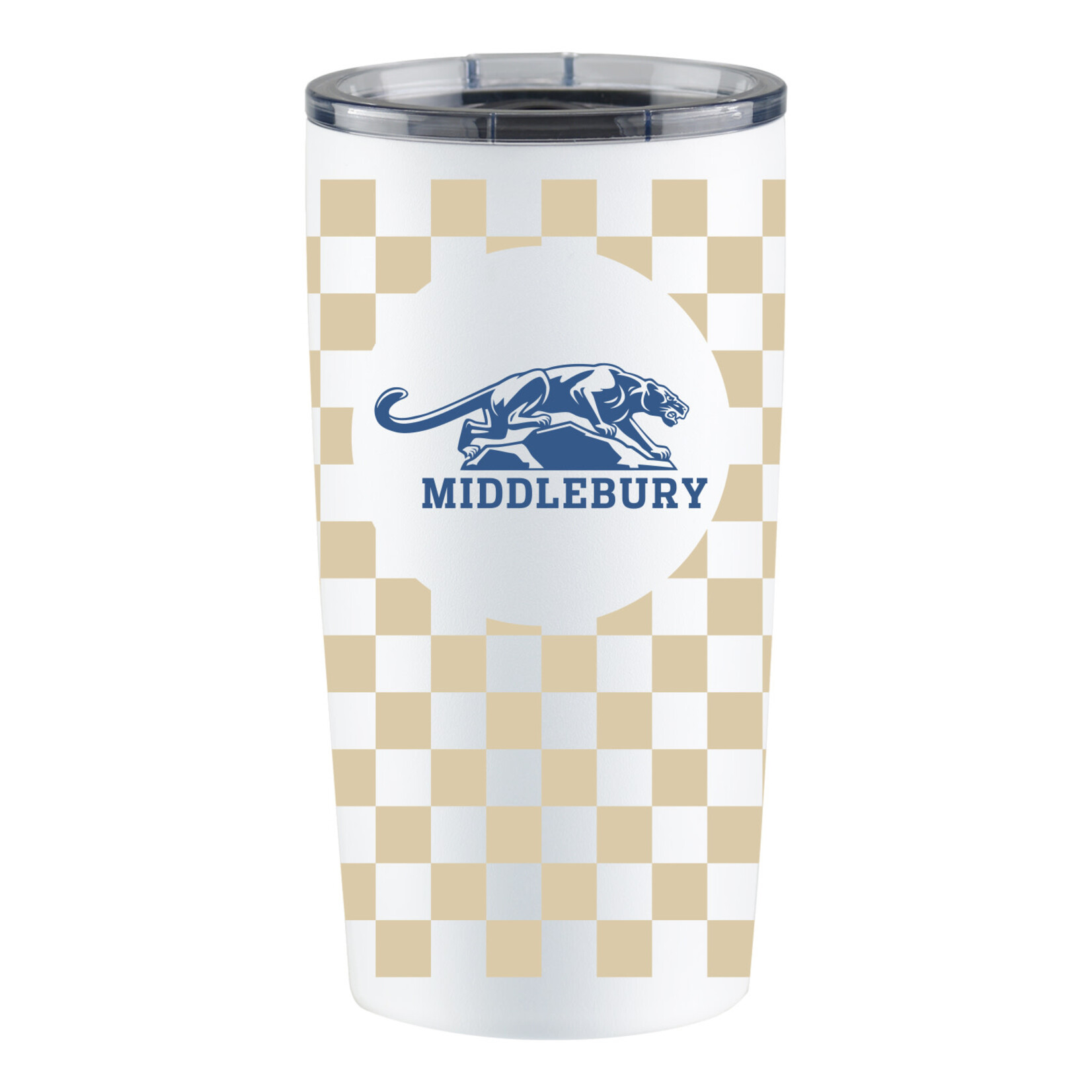 REVOLVE TUMBLER WHITE CHECKERBOARD