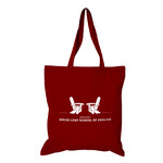 BLSE MAROON TOTE BAG
