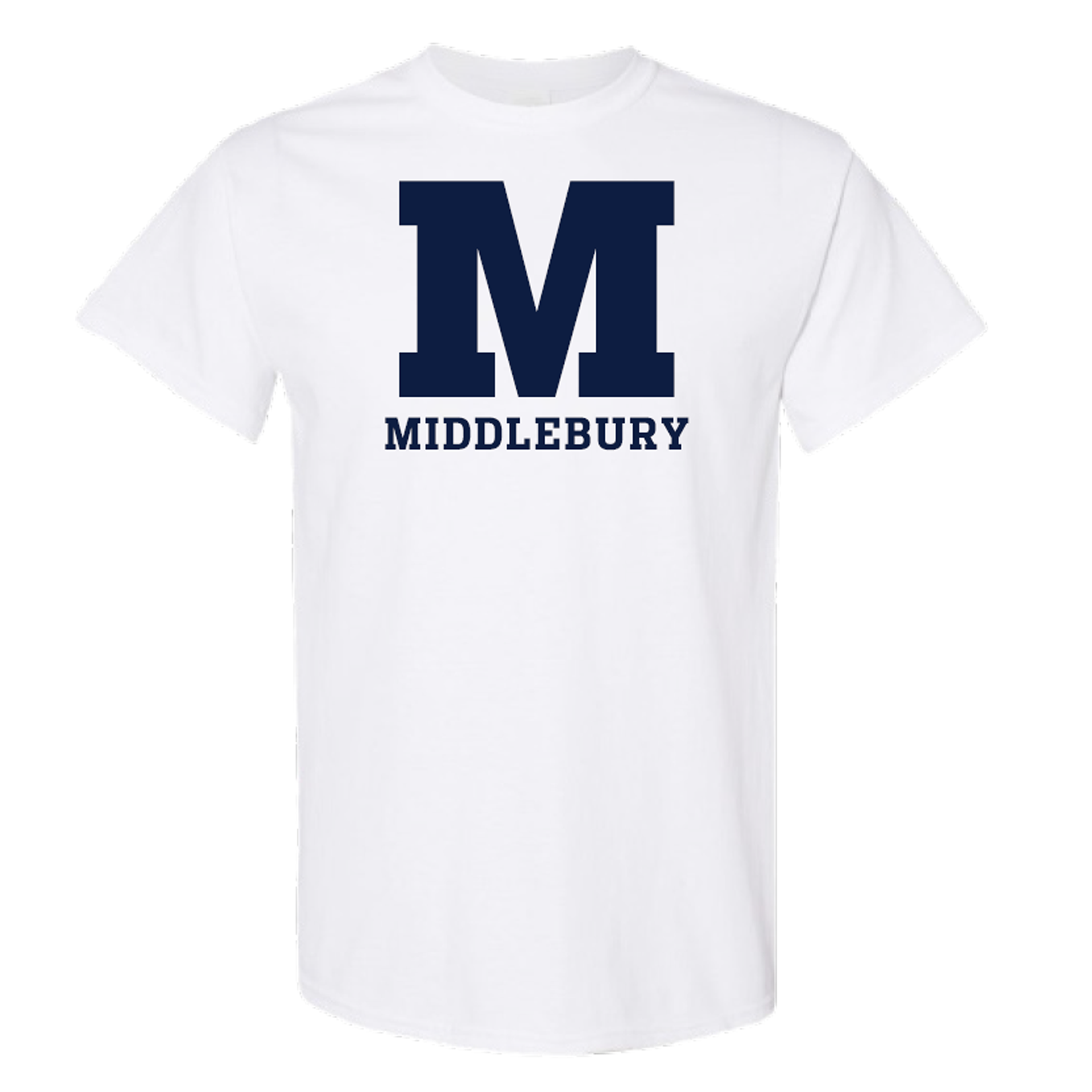 WHITE M/MIDDLEBURY TEE