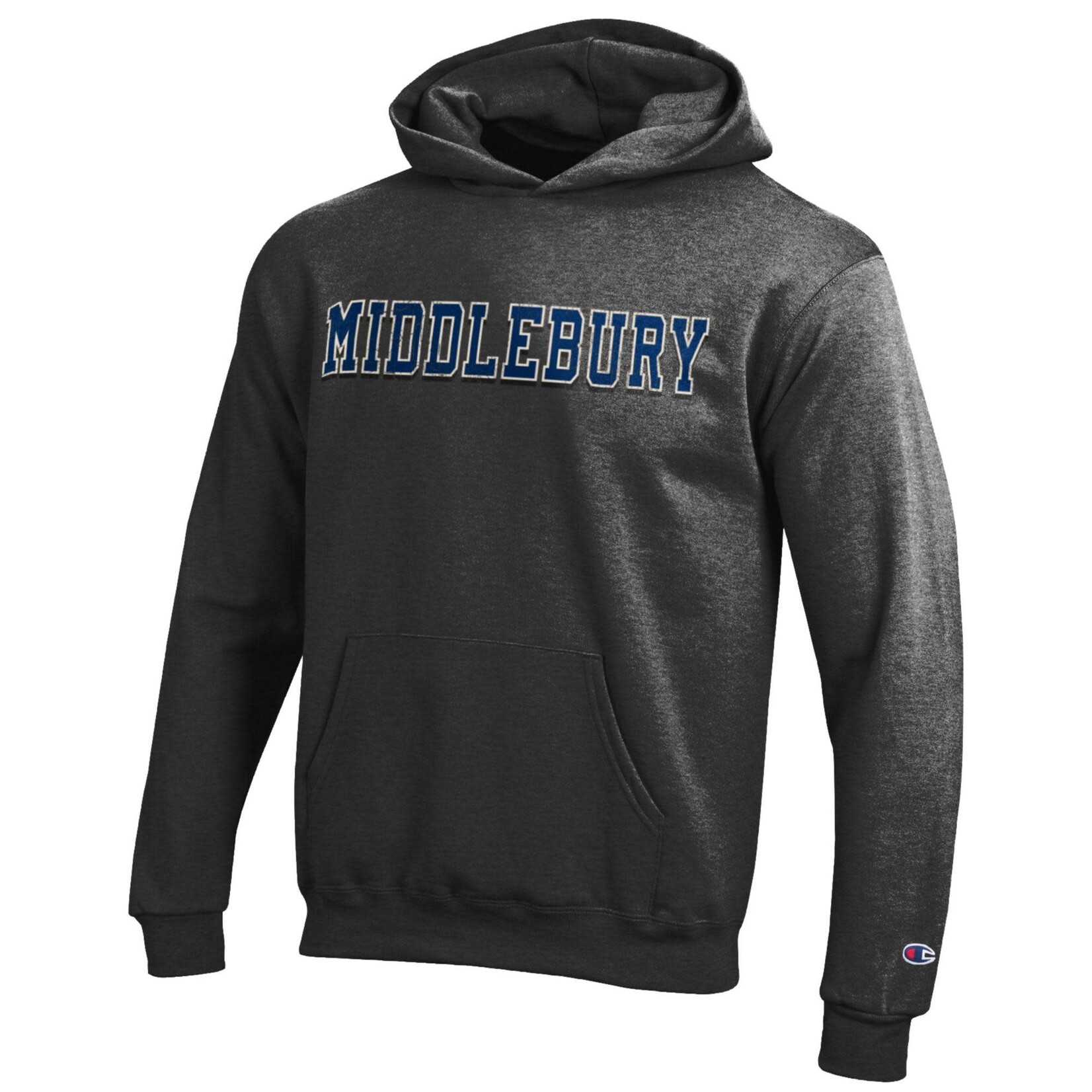 YOUTH POWERBLEND HOOD GRANITE HEATHER