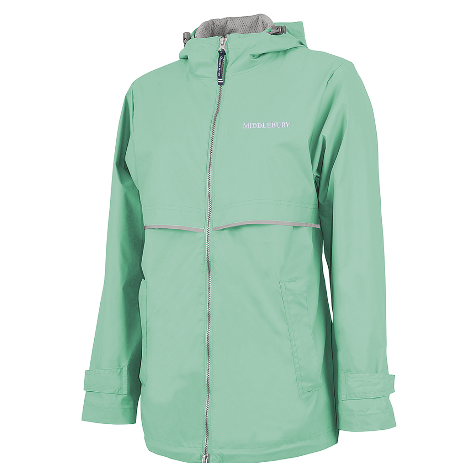 CHARLES RIVER RAIN JKT MINT