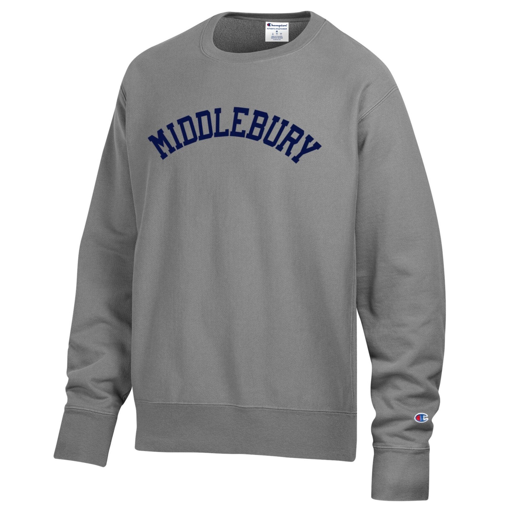 CHAMPION RW GARMENT DYED CREW GRAY