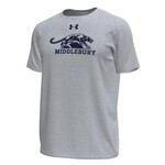 UA TECH STRETCH POR TEE MOD GRAY