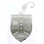 SILVER SHIELD ORNAMENT
