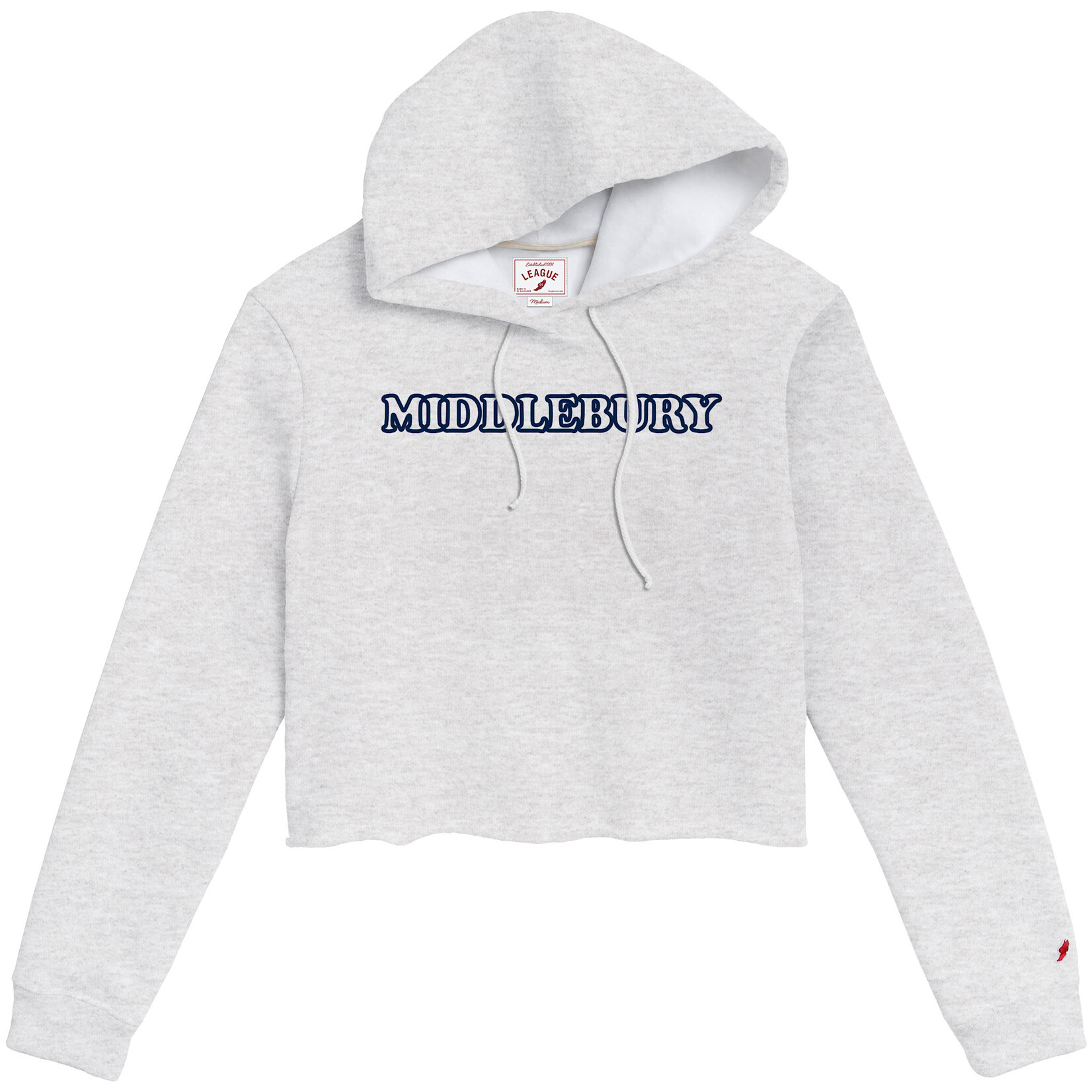 L2 1636 ASH CROPPED HOOD