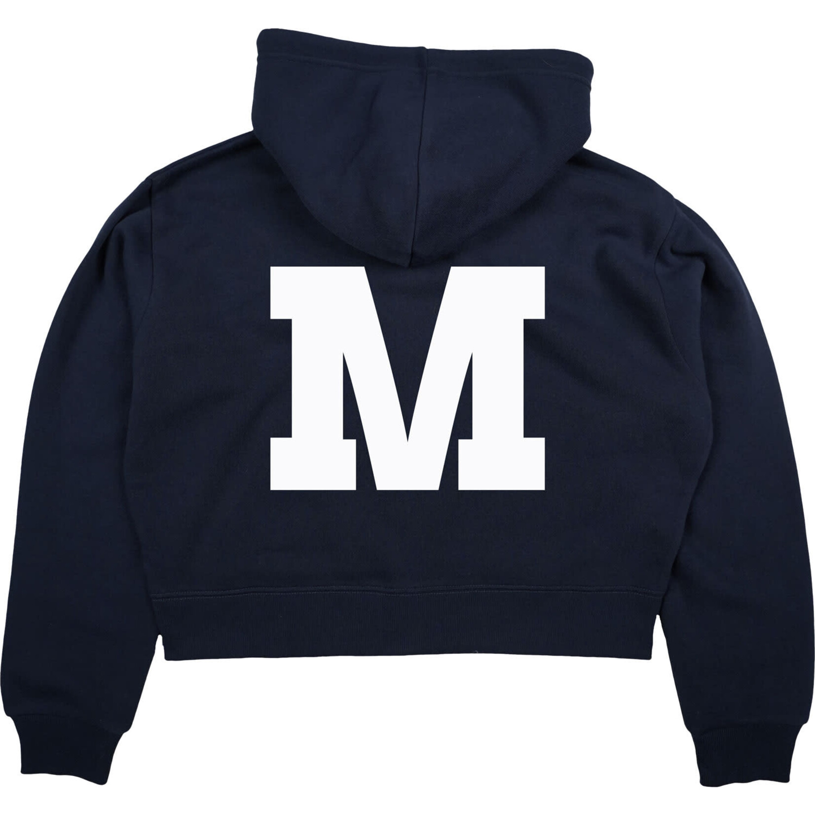 BLUE 84 FLEECE MIDI FULL ZIP HOOD
