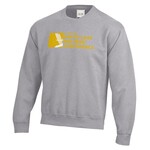 BLWC BIG COTTON CREW OXFORD HEATHER