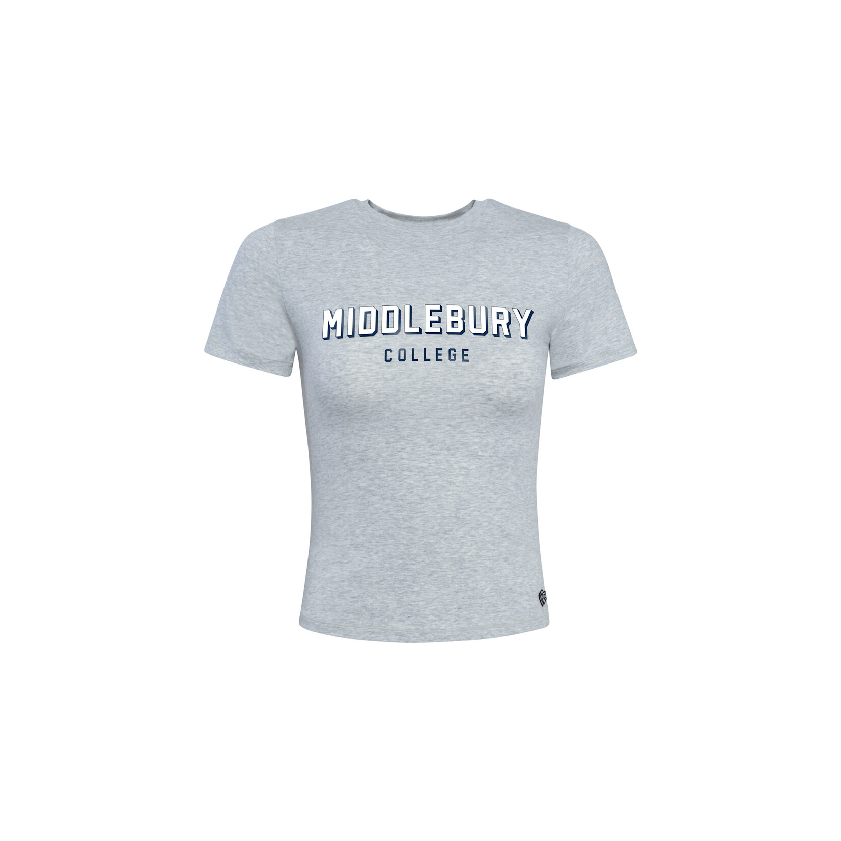H&V GREY COTTON JERSEY TEE