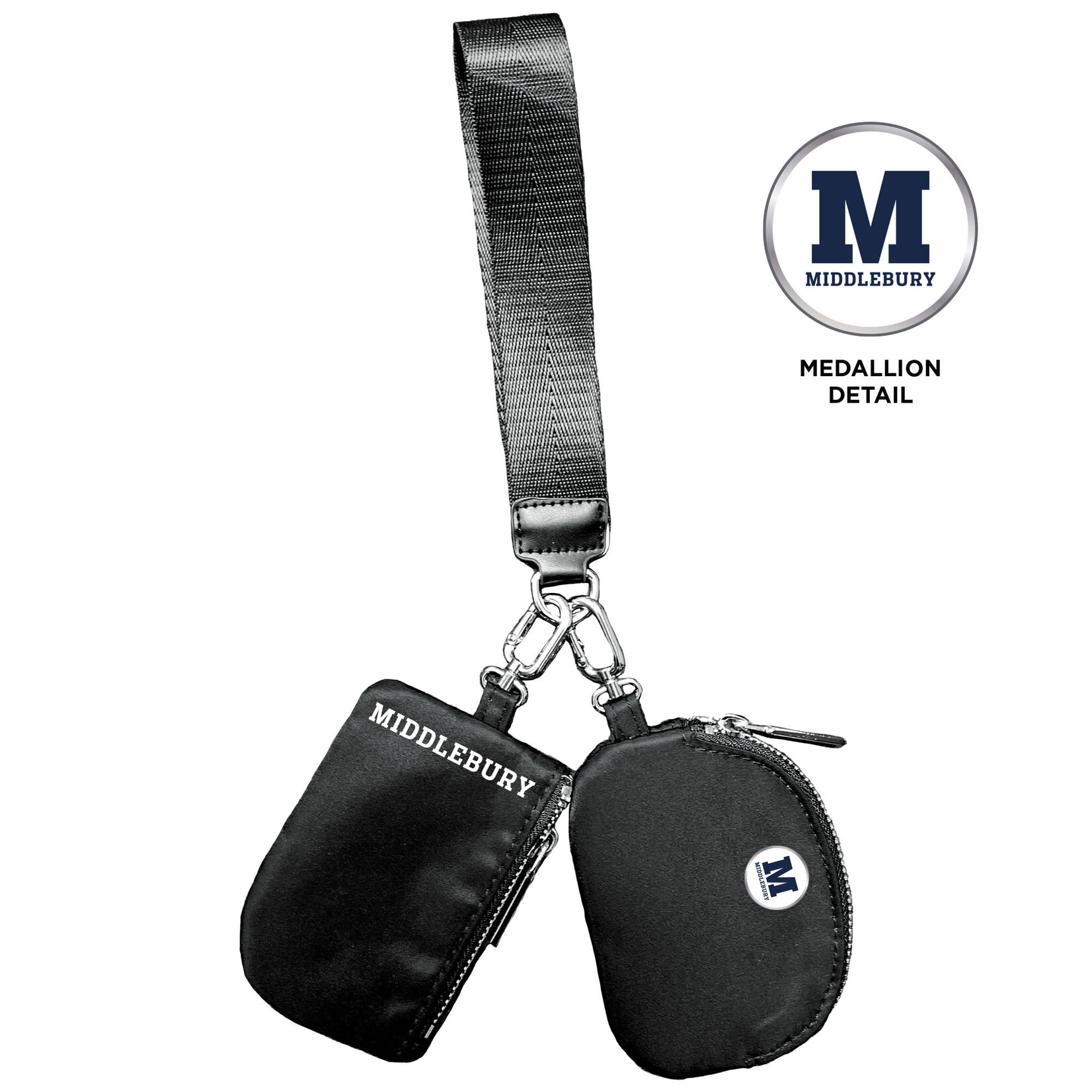 OVERSIZED STRAP KEYCHAIN W/COIN PURSE