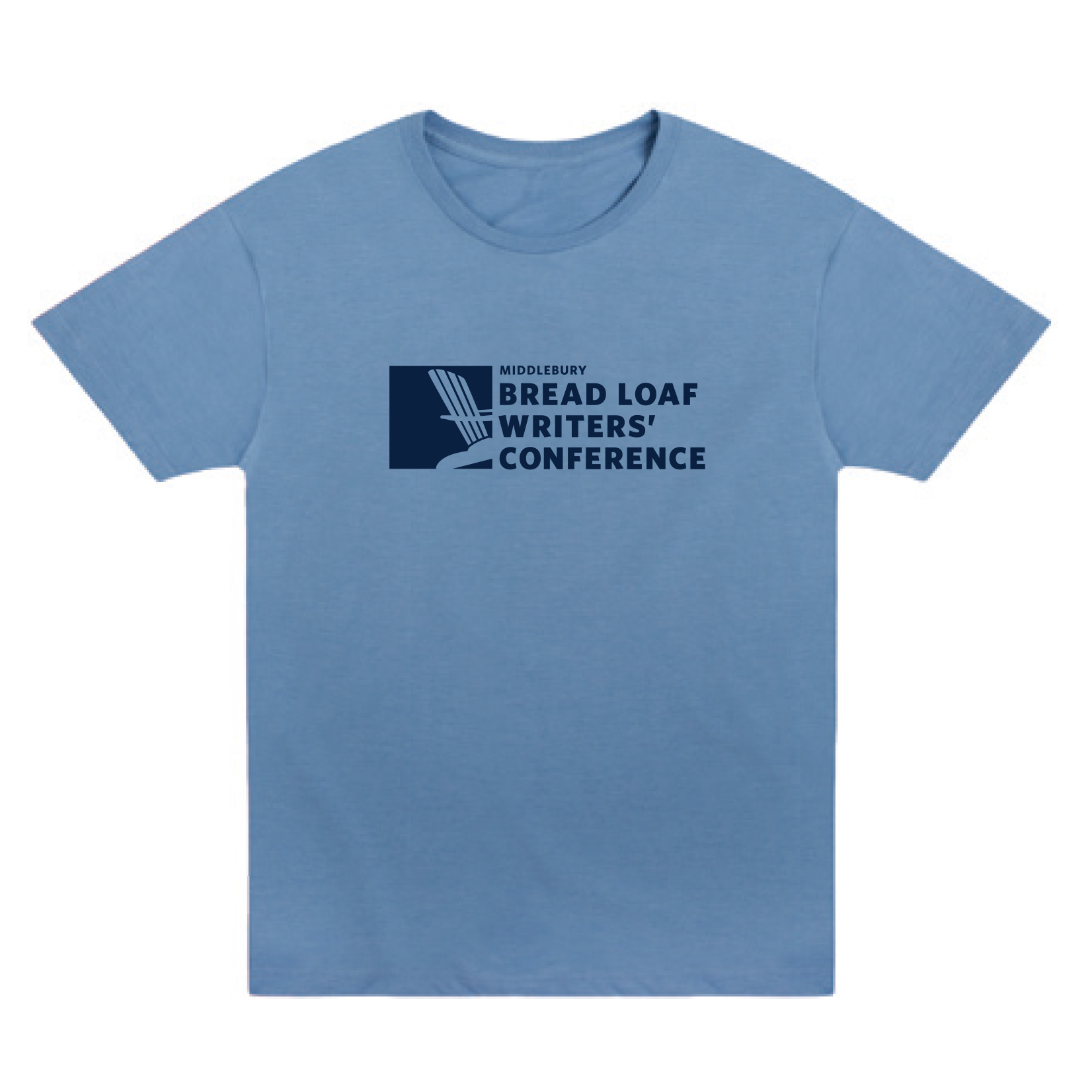 BLWC (M) LIGHT BLUE HEATHER TEE