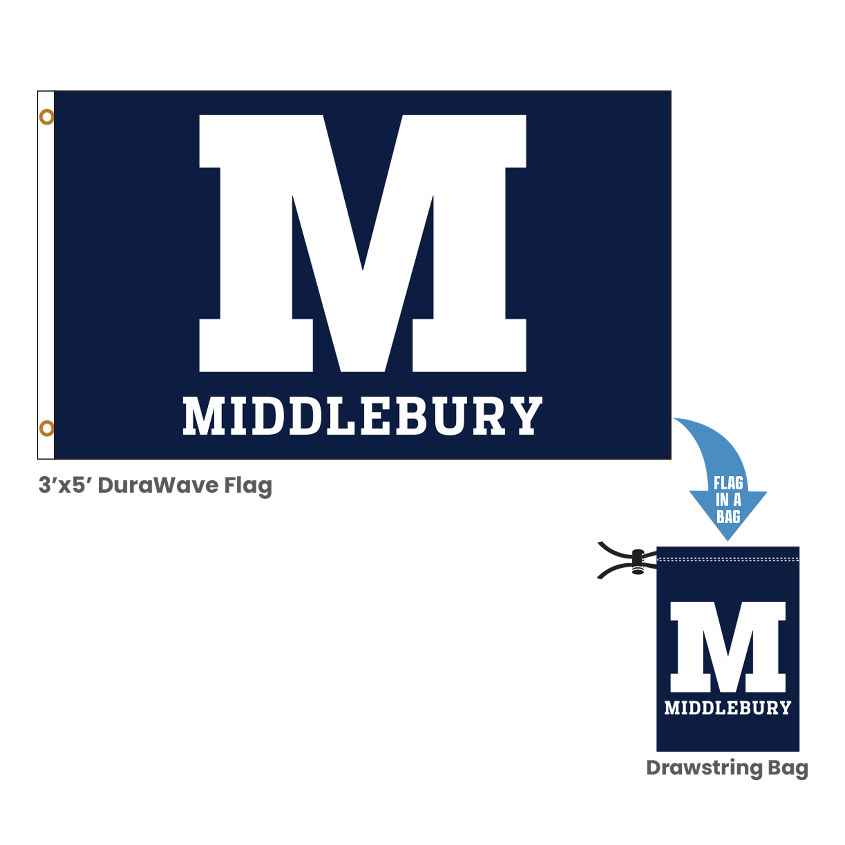 FLAG IN A BAG