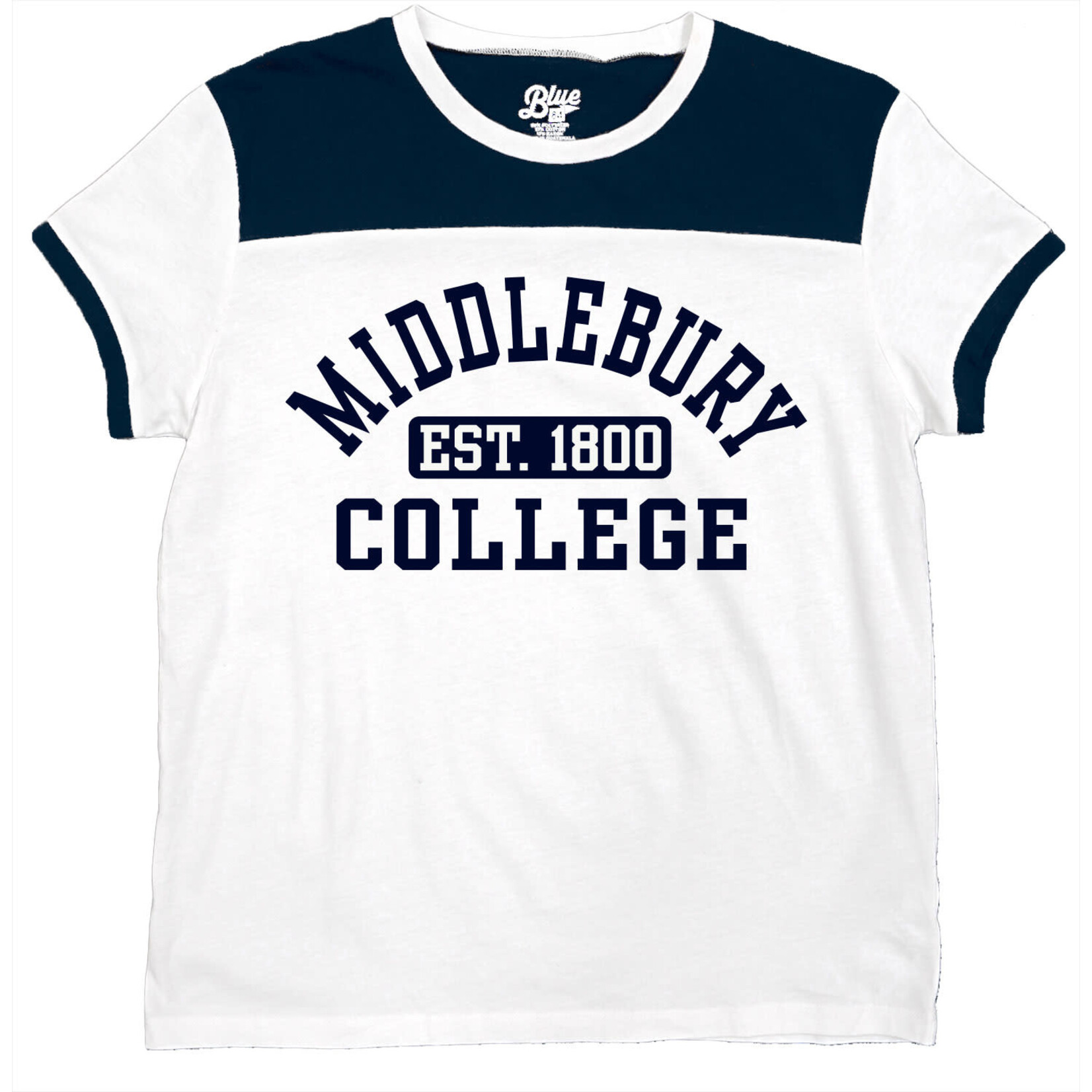 BLUE 84 COLOR BLOCK TEE