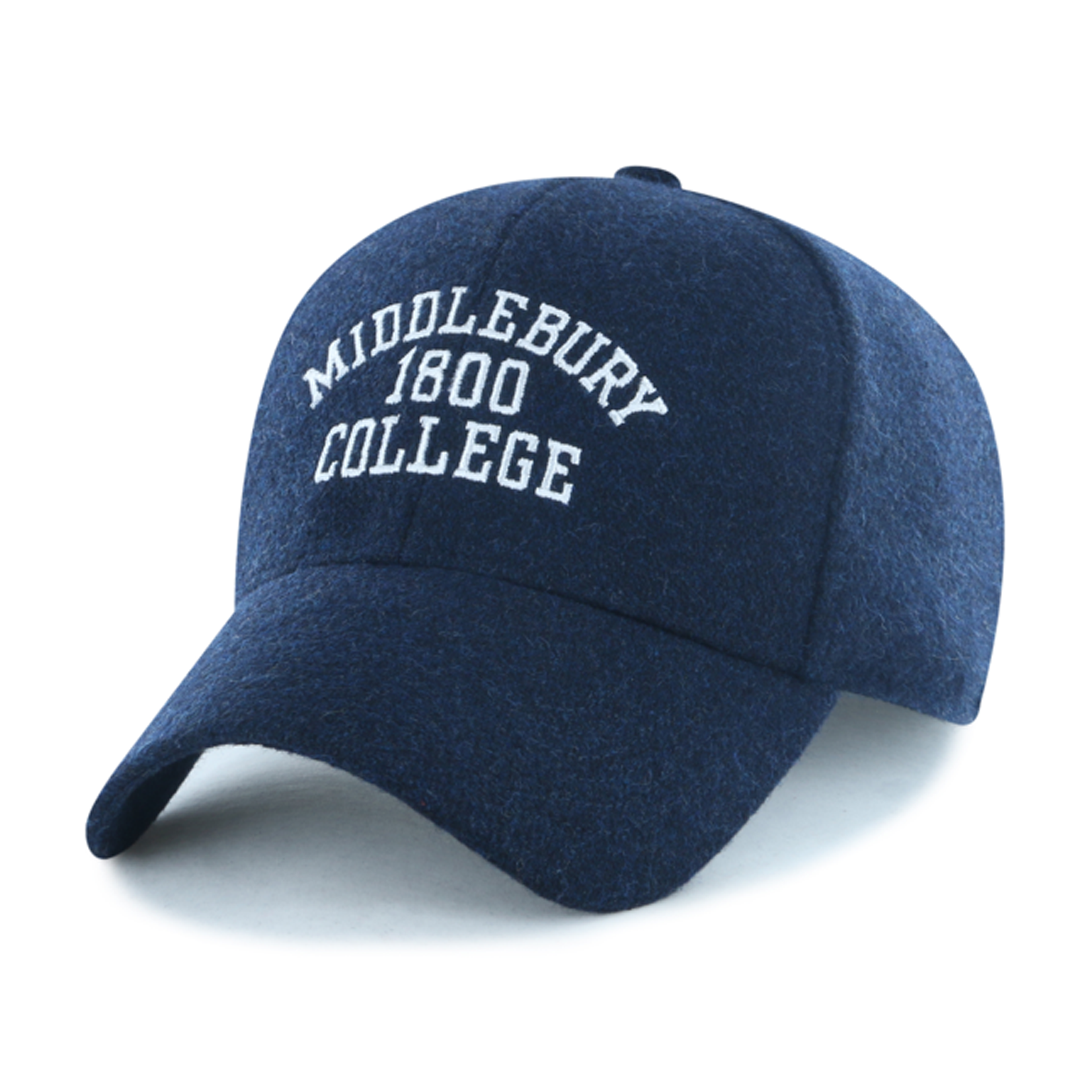 NAVY WOOL HAT MIDDLEBURY 1800 COLLEGE