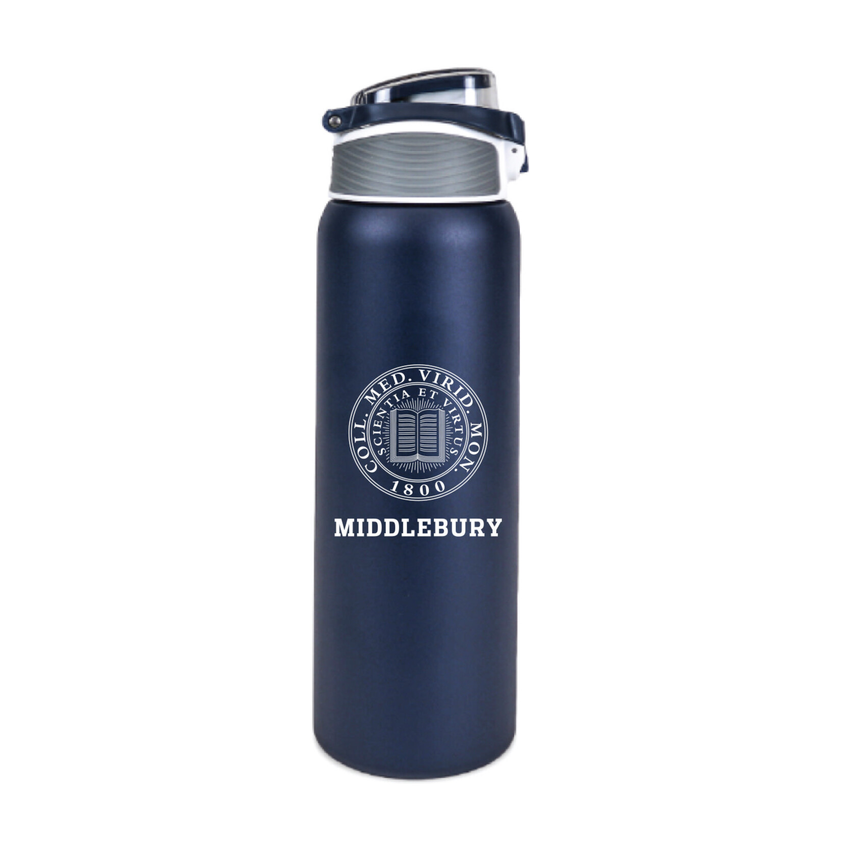 28OZ NAVY BODHI TUMBLER SEAL LOGO