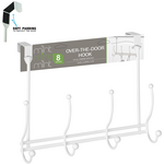 OVER THE DOOR RACK 8 HOOK