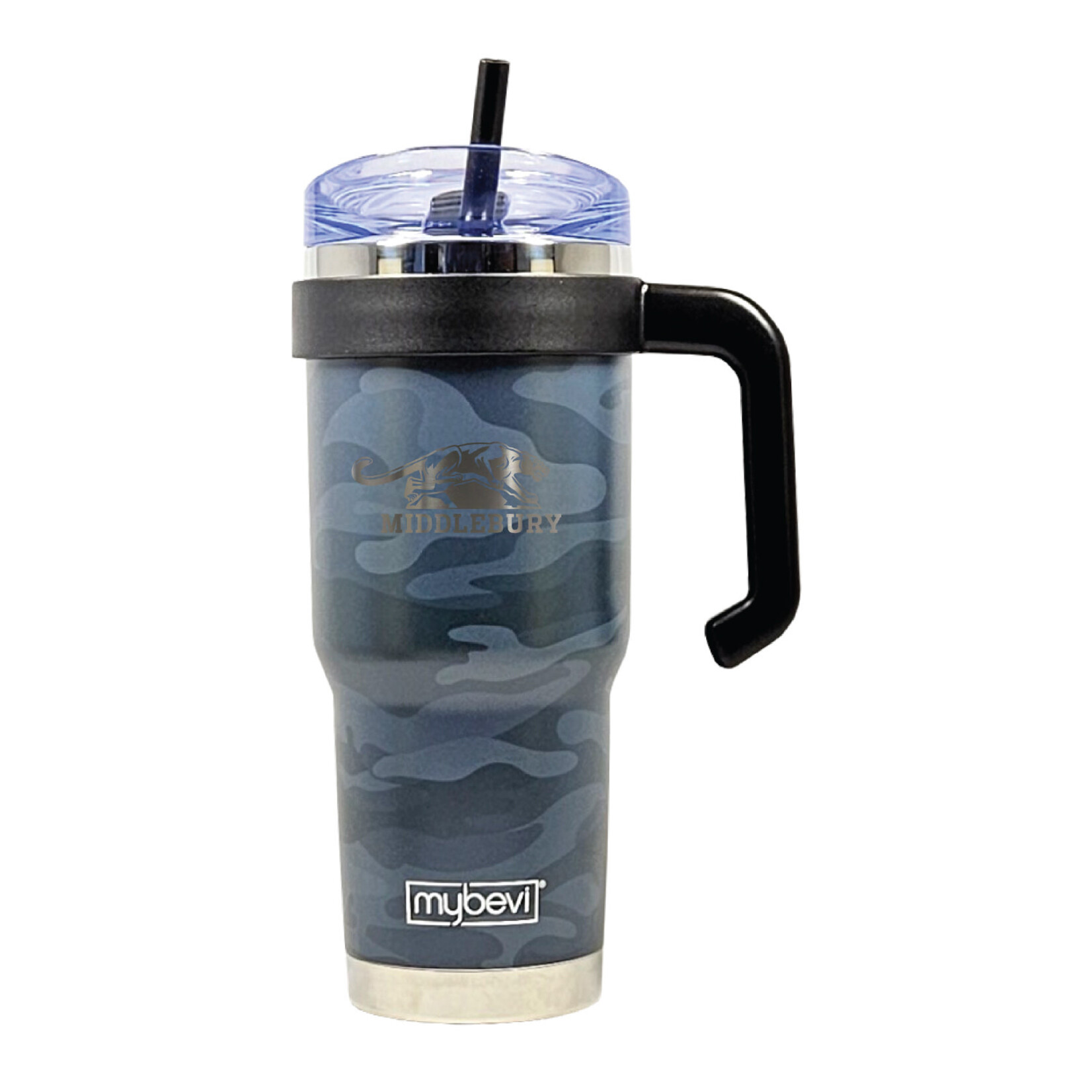 MYBEVI 32OZ BLACK CAMO BOTTLE