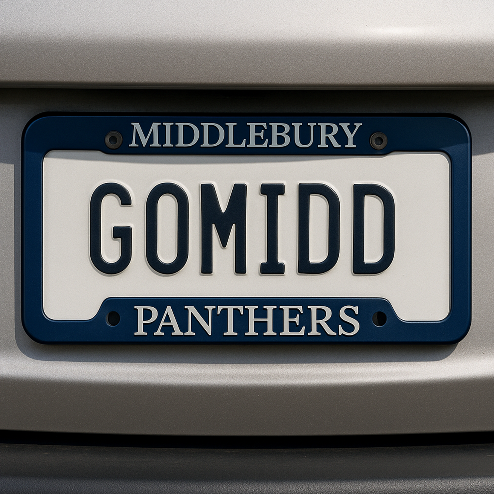 LICENSE FRAME MIDD PANTHER