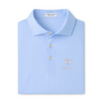P MILLAR BORDER PERF SHIELD POLO