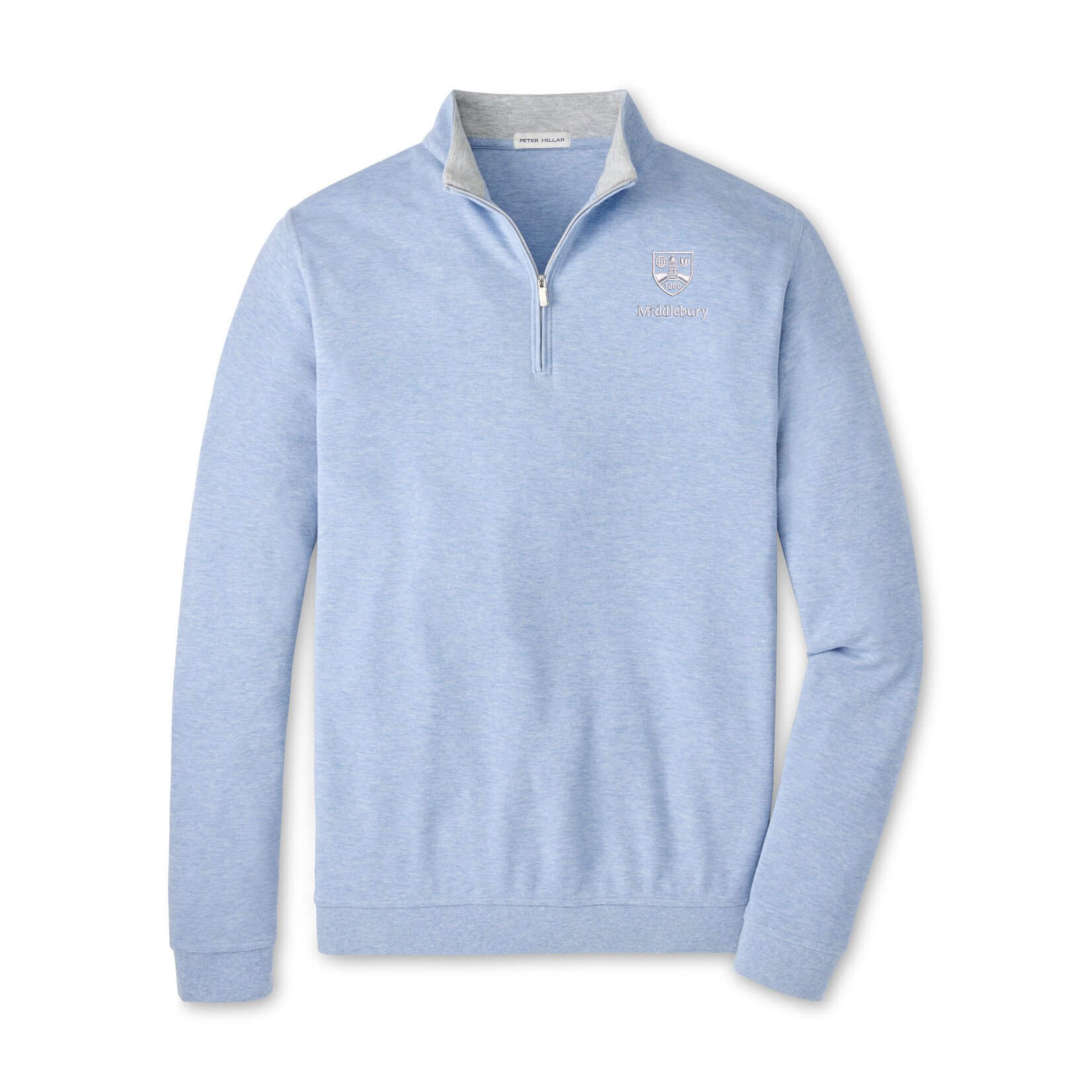 PETER MILLAR P MILLAR COTTAGE BLUE 1/4 ZIP