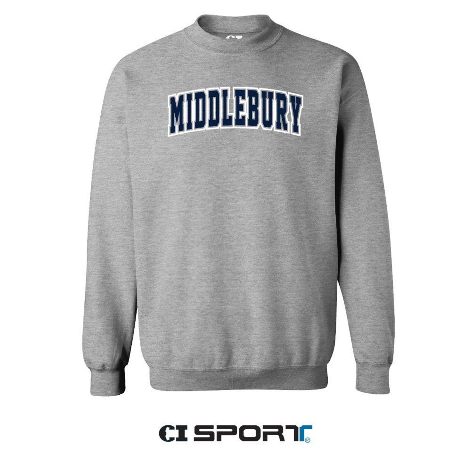 CI SPORT ATH HEATHER MIDD CREW