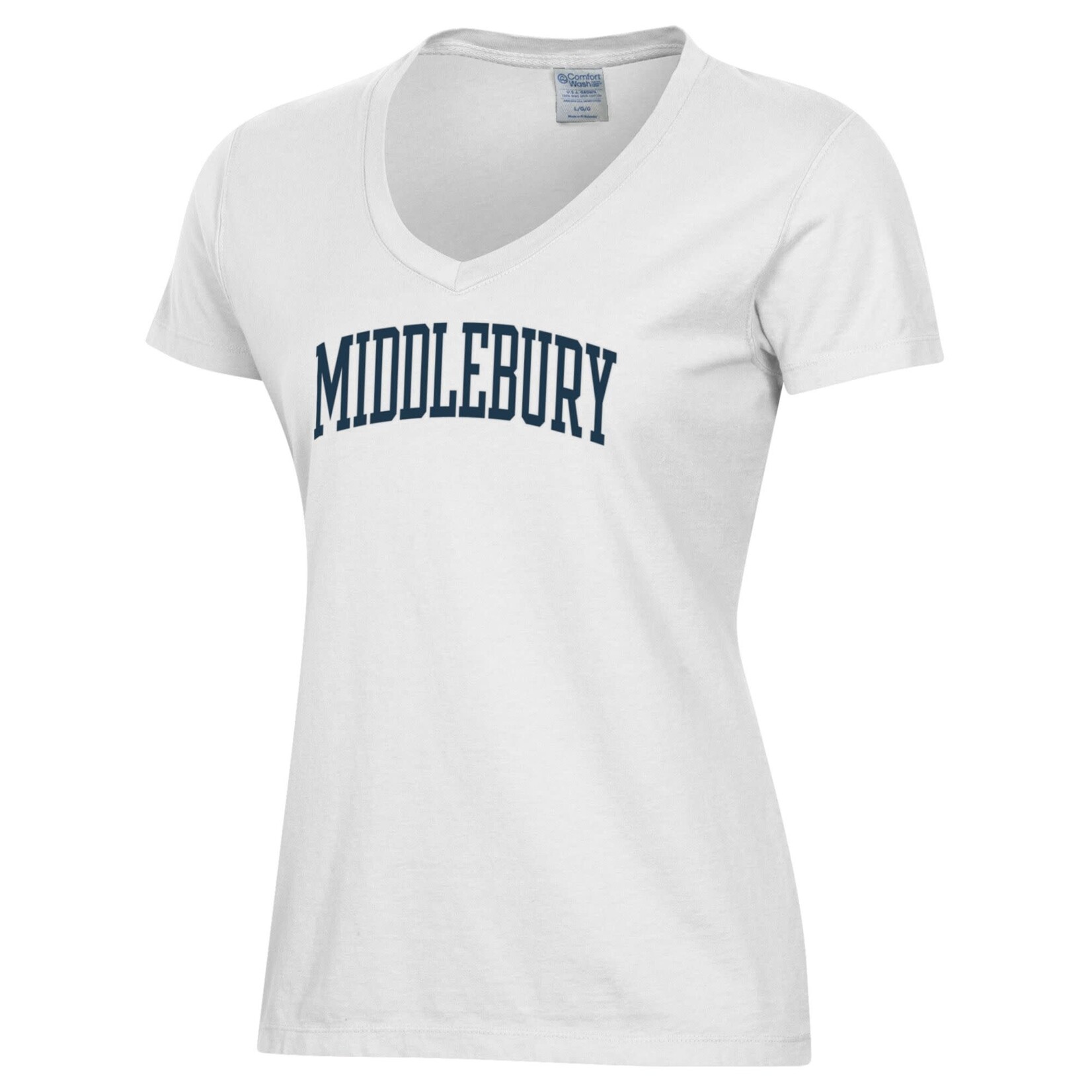 GEAR (W)WHITE V-NECK TEE