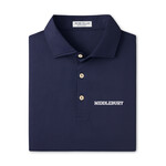 P MILLAR HUGO NAVY POLO W/MIDD