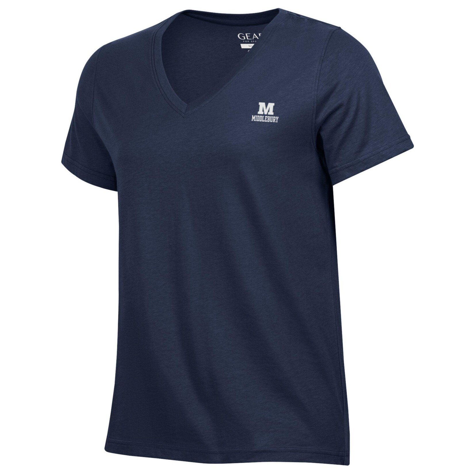 GEAR (W) NAVY V-NECK TEE