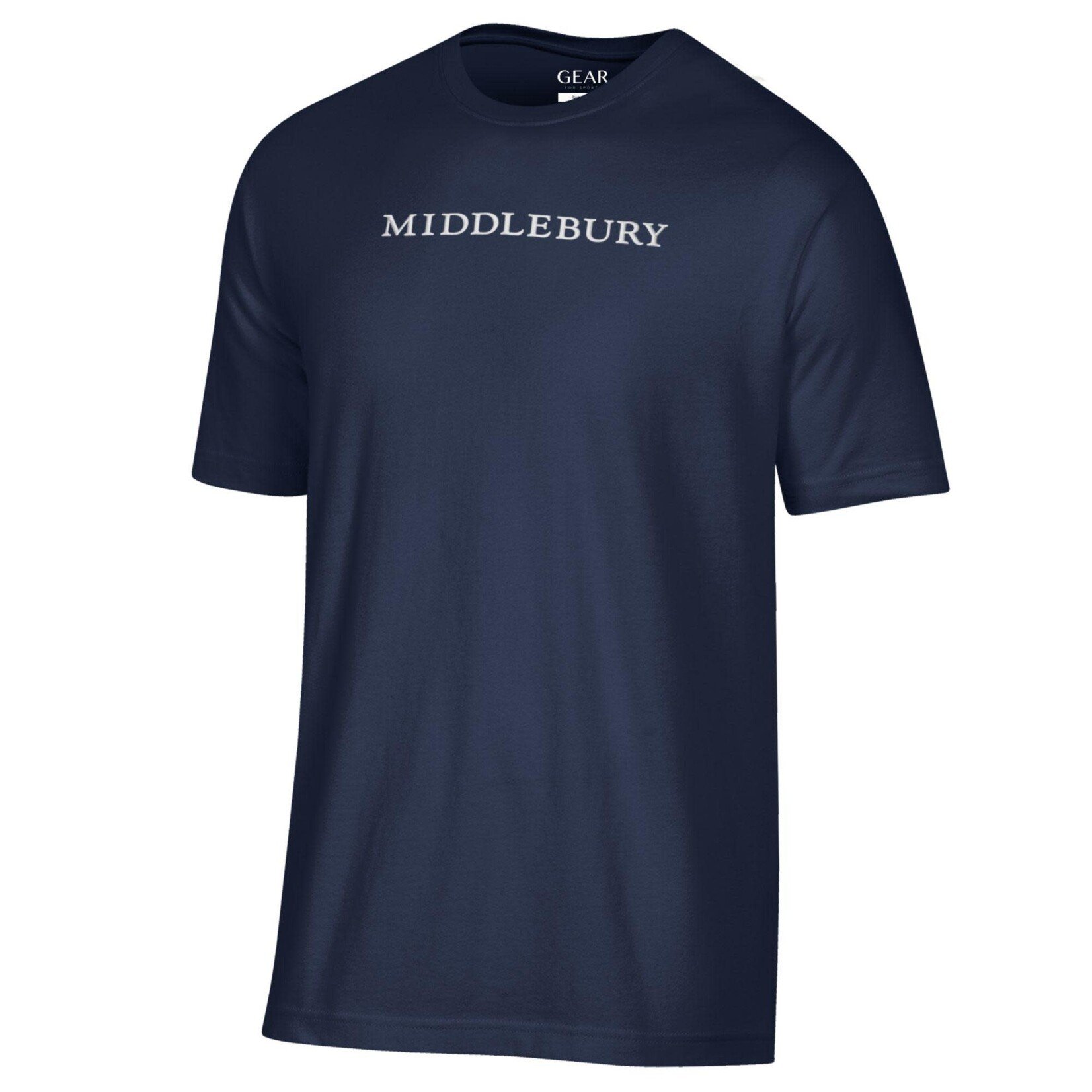 GEAR (M)NAVY EMB MIDD TEE