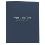 LANG SCH NAVY PAPER 2PKT FOLDER