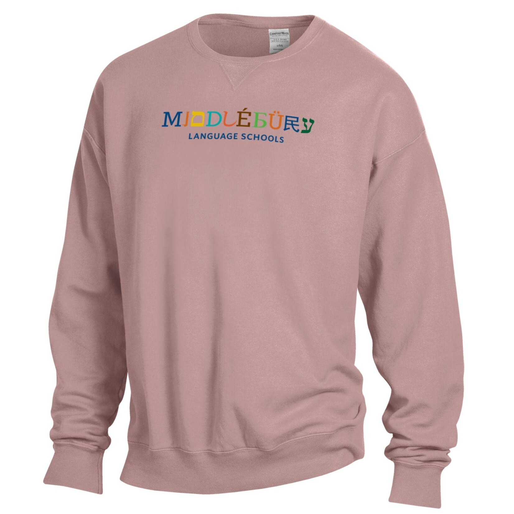 LANG SCH CREW MAUVE