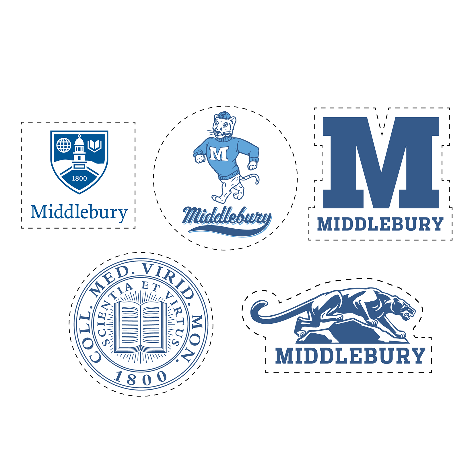 5 PK CUSTOM DECALS