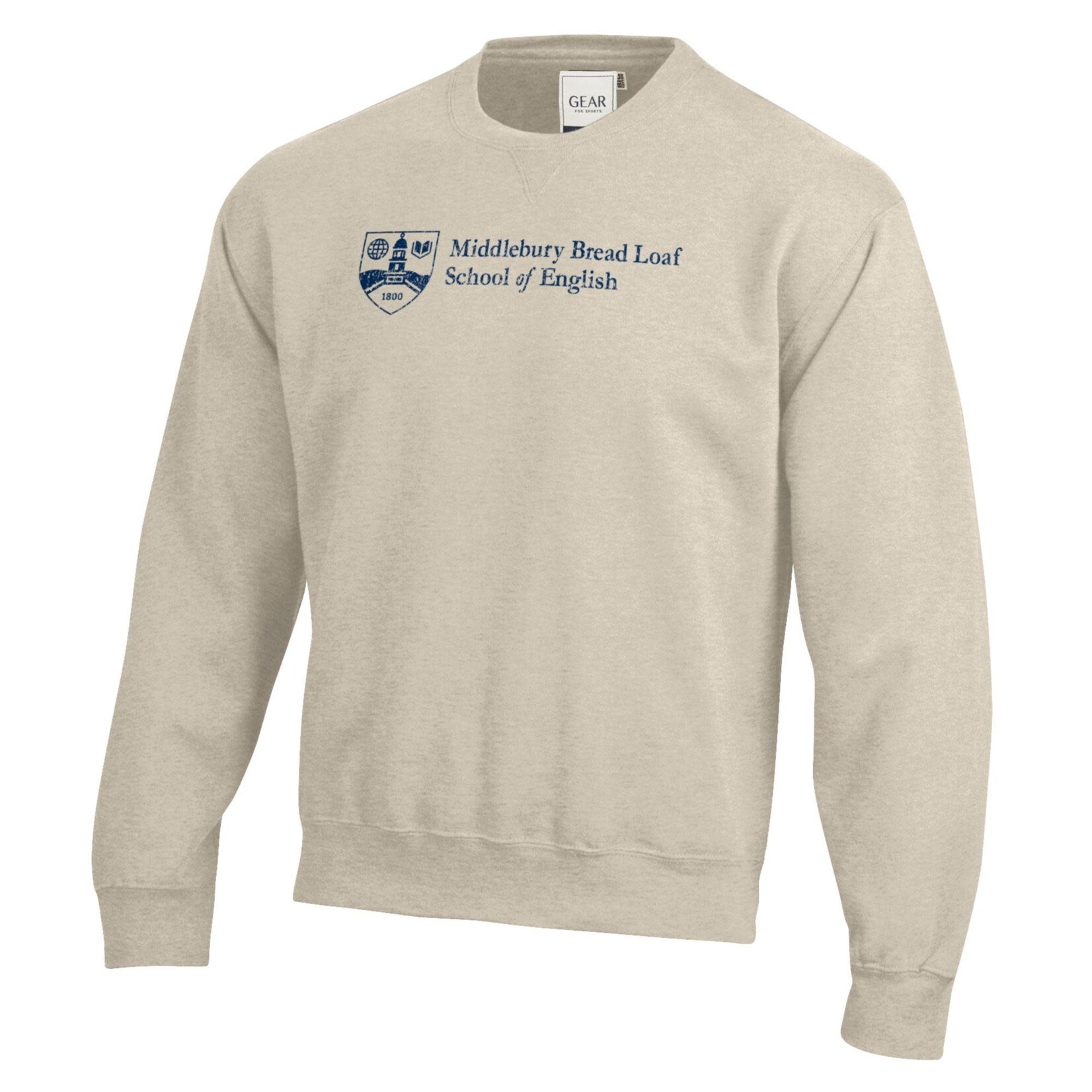 BLSE BIG COTTON CREW-OATMEAL HEATHER