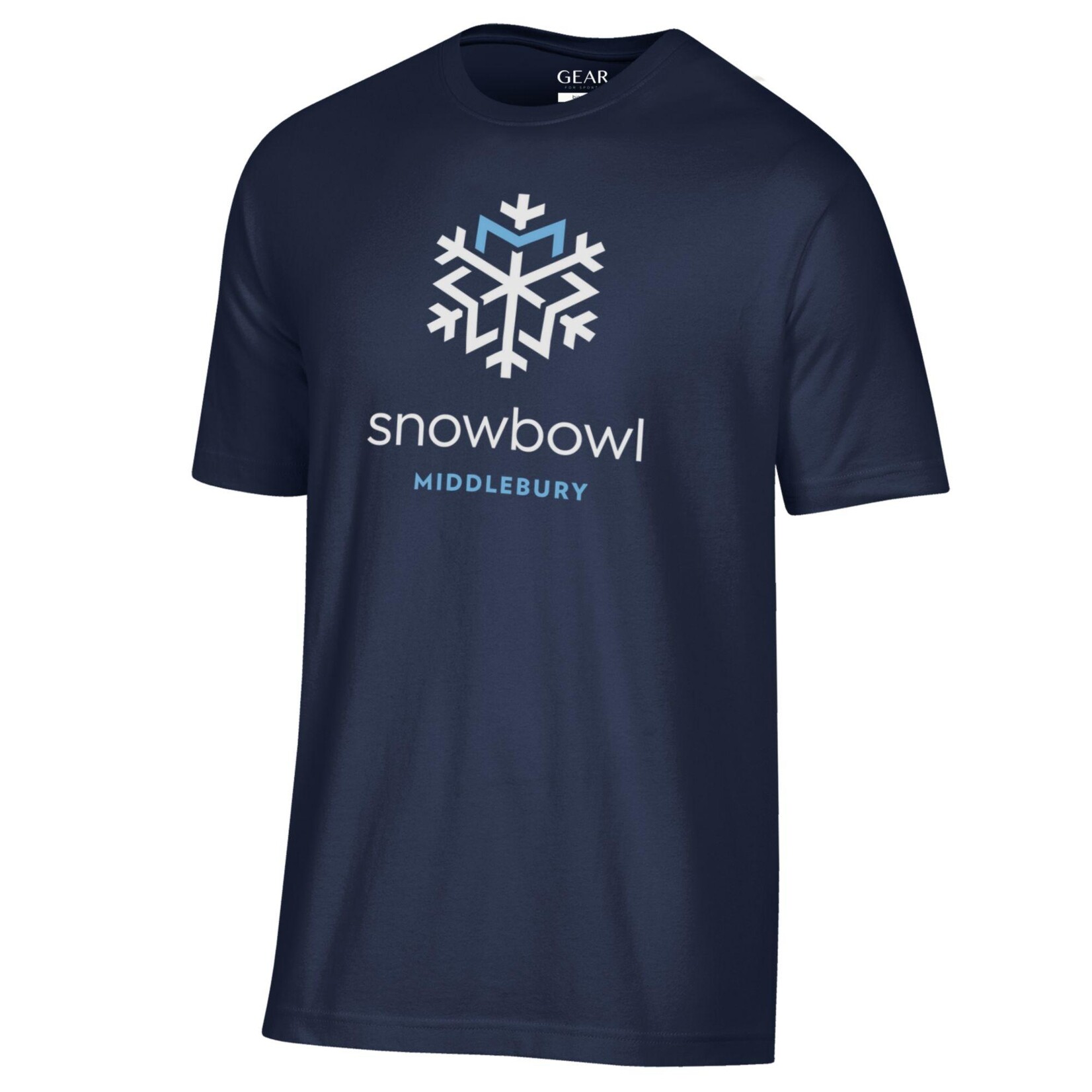 SB NAVY SNOWFLAKE TEE