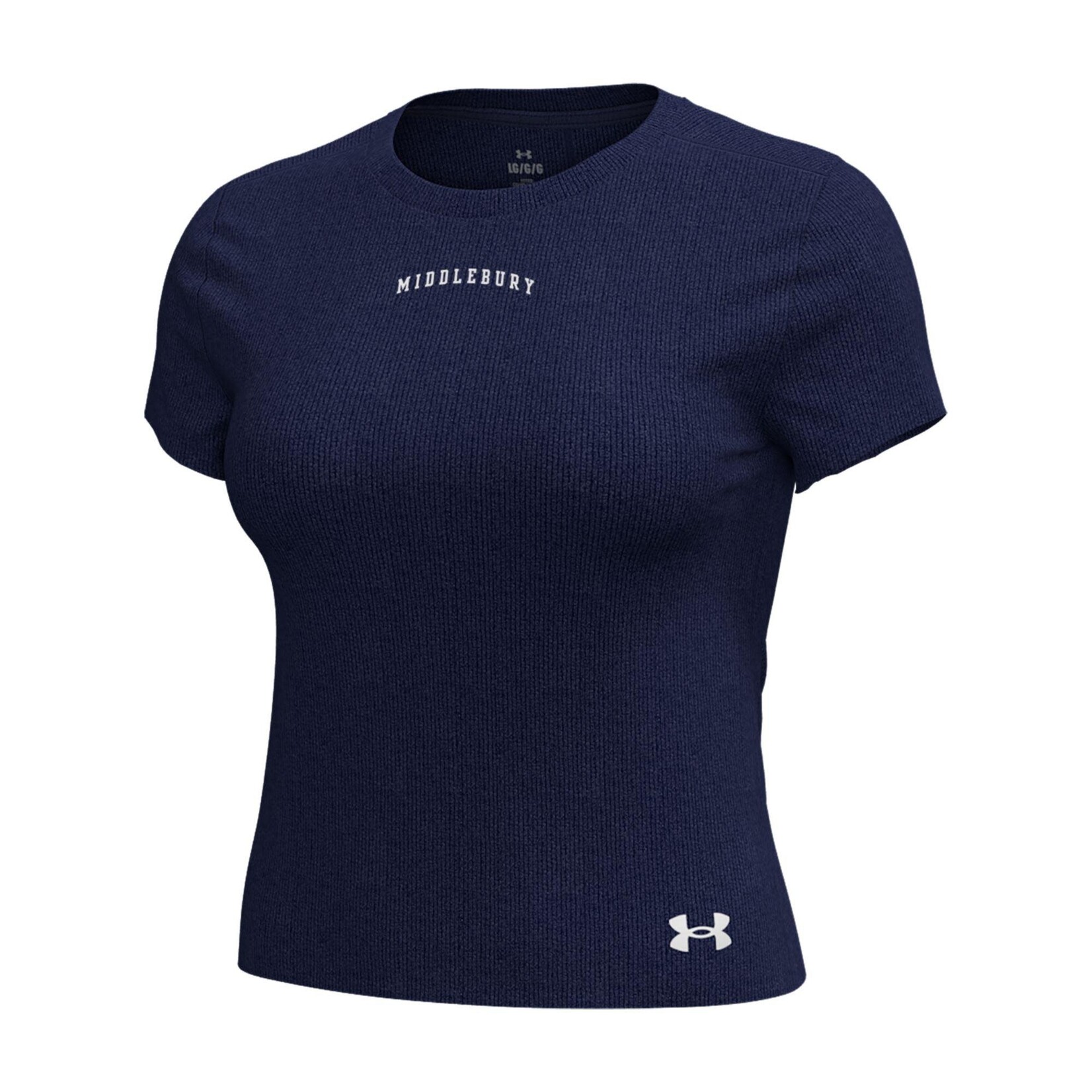 UA (W) MERIDIAN NAVY TEE