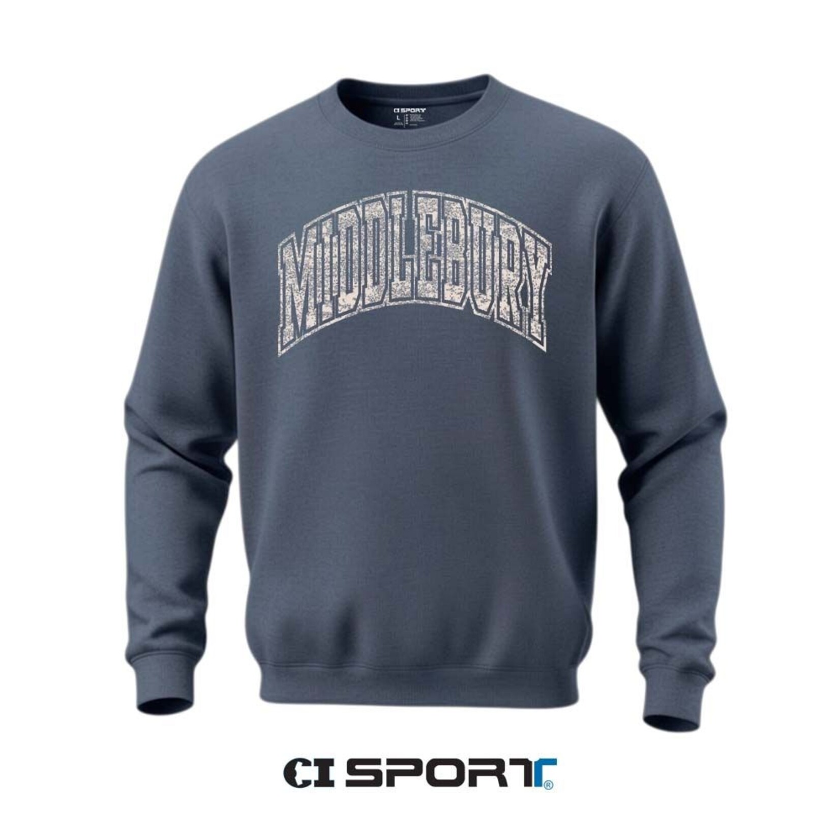 CI SPORT DENIM THROWBACK CREW