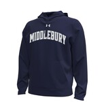 UA NAVY MIDD APPLIQUE HOOD