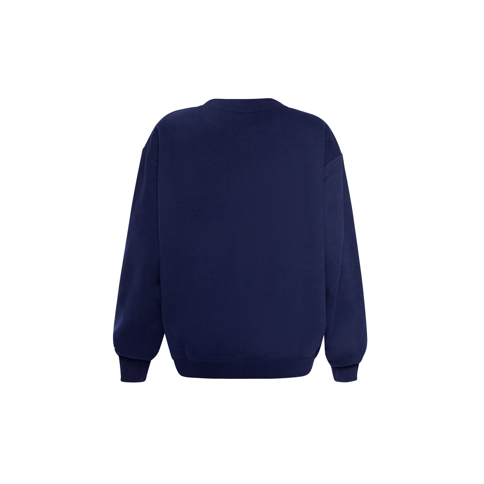 H&V NAVY MOCK NECK CREW