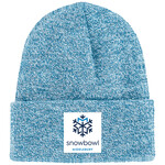 SB LIGHT BLUE MARLED CUFF BEANIE
