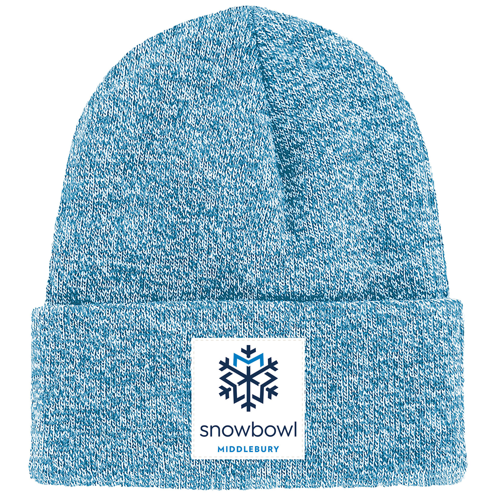 SB LIGHT BLUE MARLED CUFF BEANIE