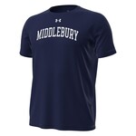 UA (M) NAVY TECH TEE MIDDLEBURY