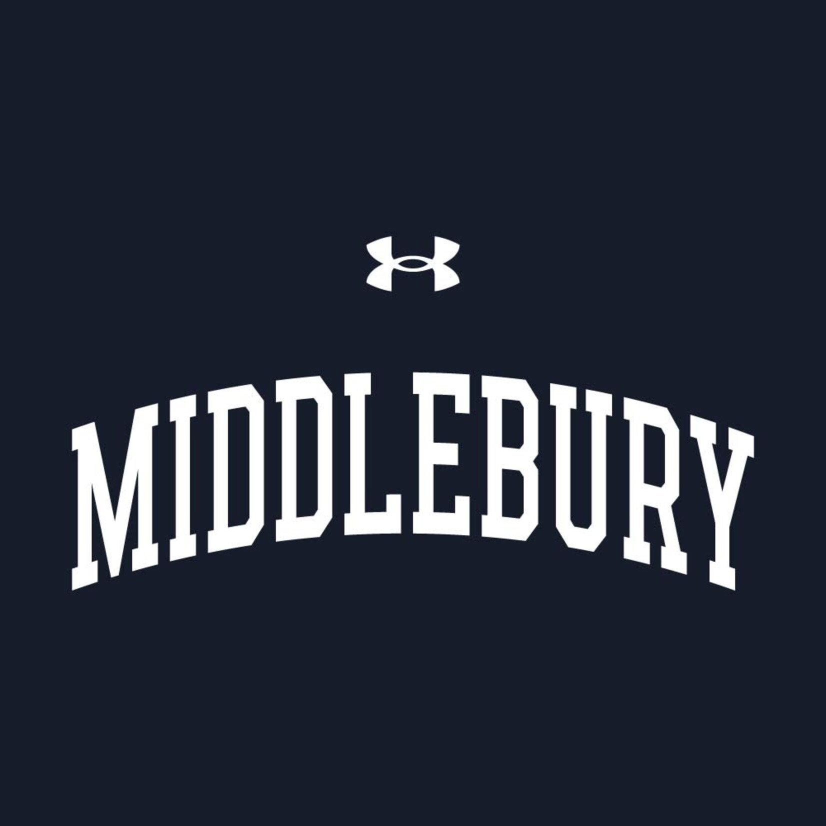 UA (M) NAVY TECH TEE MIDDLEBURY