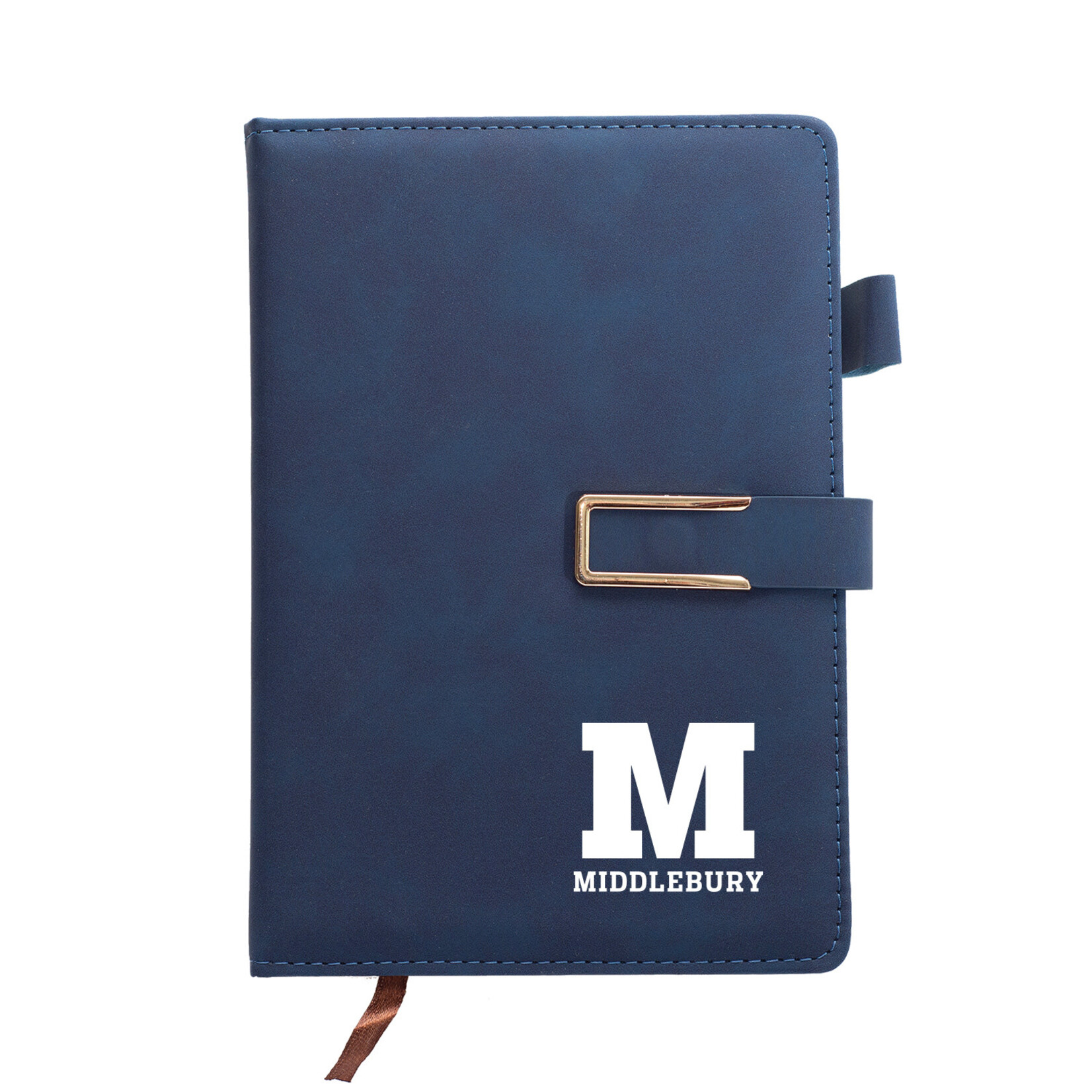 PADDED JOURNAL W/PEN LOOP NAVY