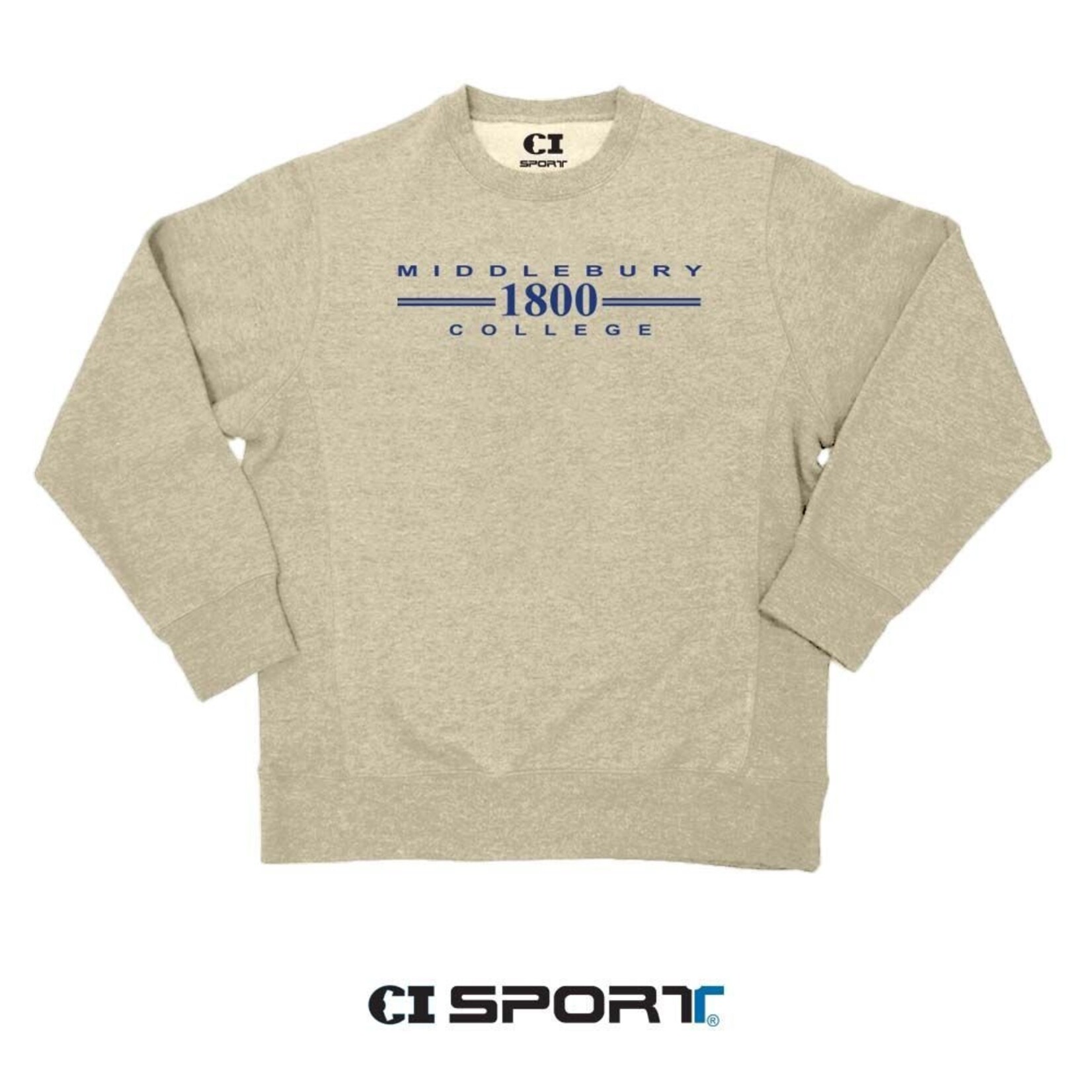 CI SPORT OATMEAL MIDD/COLL/1800 CREW