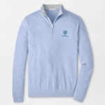 PETER MILLAR P MILLAR COTTAGE BLUE 1/4 ZIP
