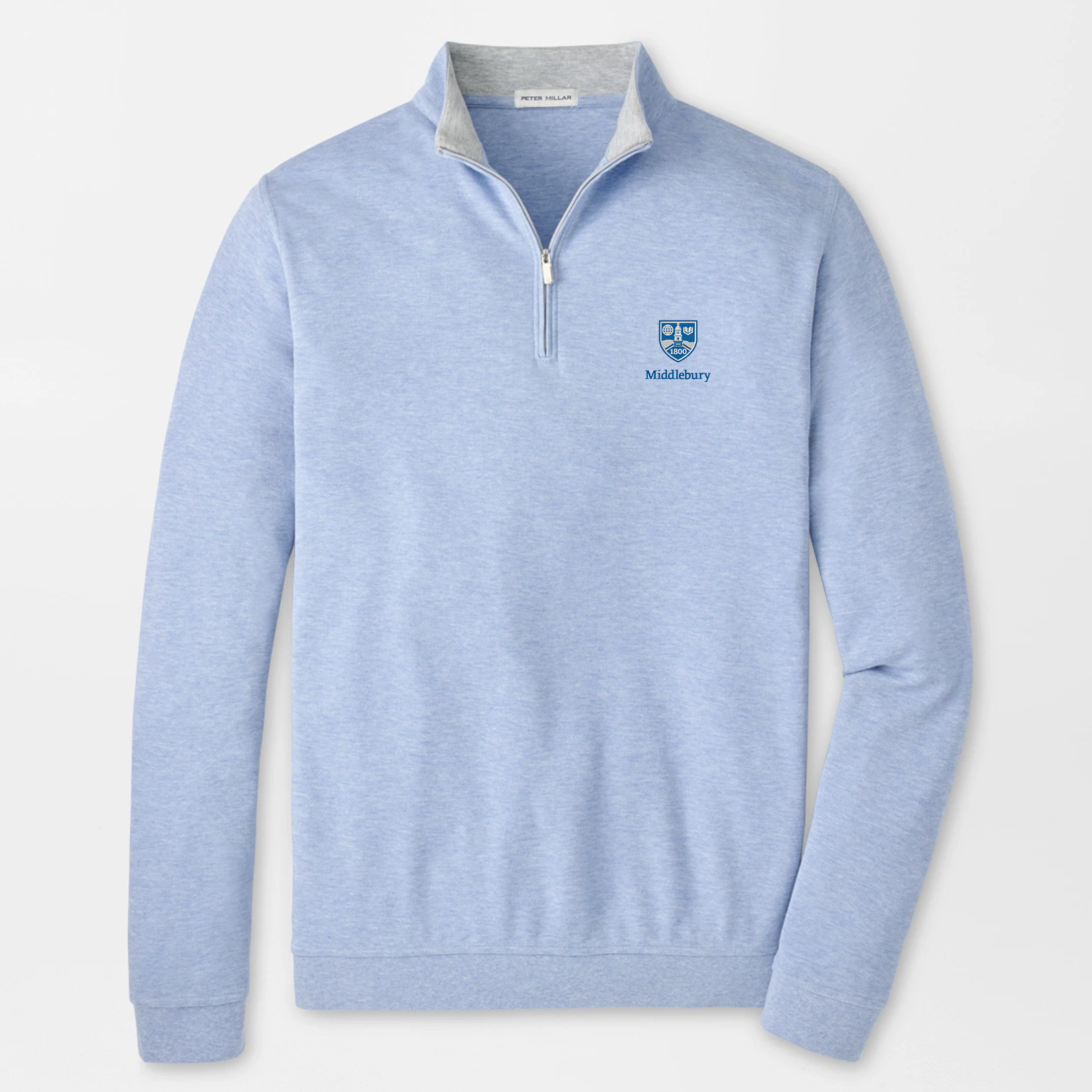 PETER MILLAR P MILLAR COTTAGE BLUE 1/4 ZIP