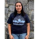 LAT NAVY SUNRAY TEE W/MIDDLEBURY